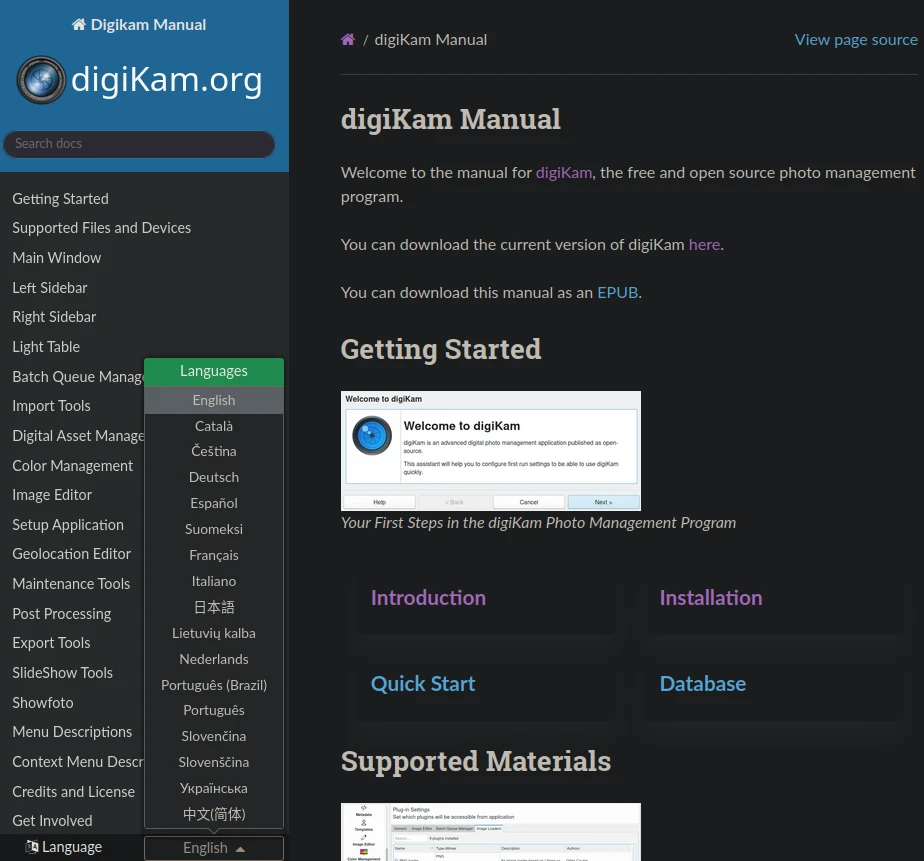 digiKam Online Documentation