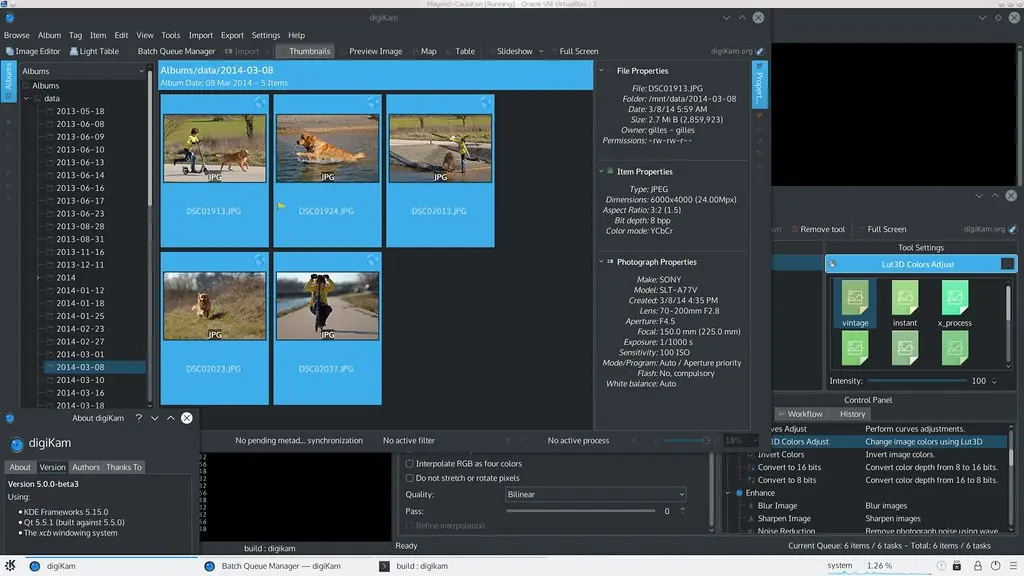 digiKam5.0.0-beta3-Lut3Dtool-2