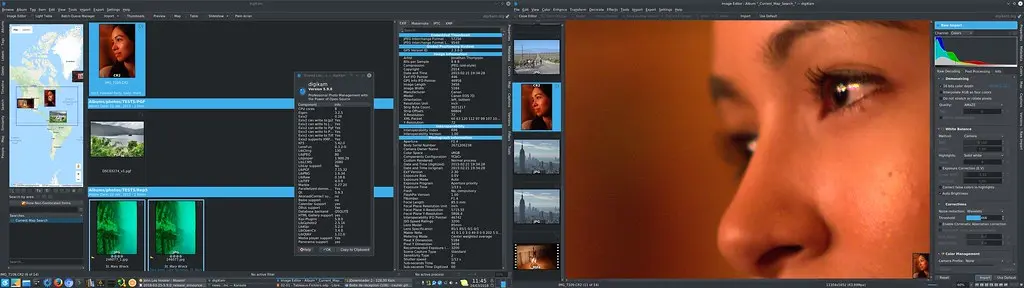 Map Search and Raw Import tool