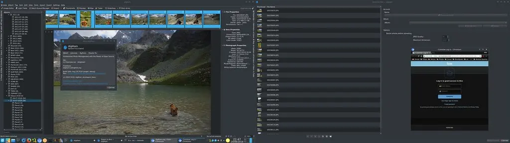 Showfoto and Box export tool
