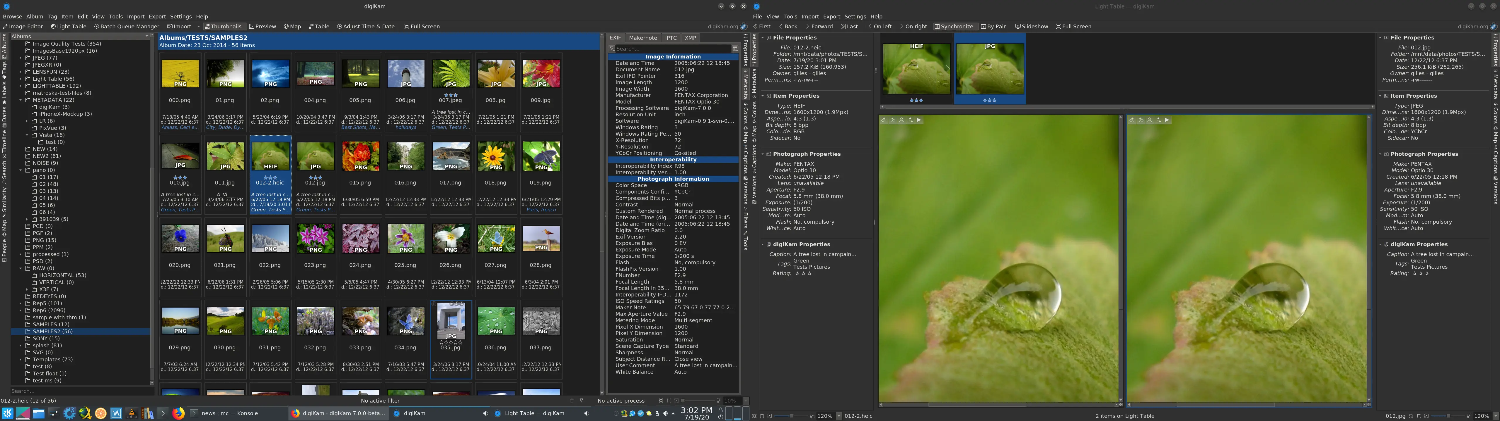 digikam 7.0.0 and HEIF image support
